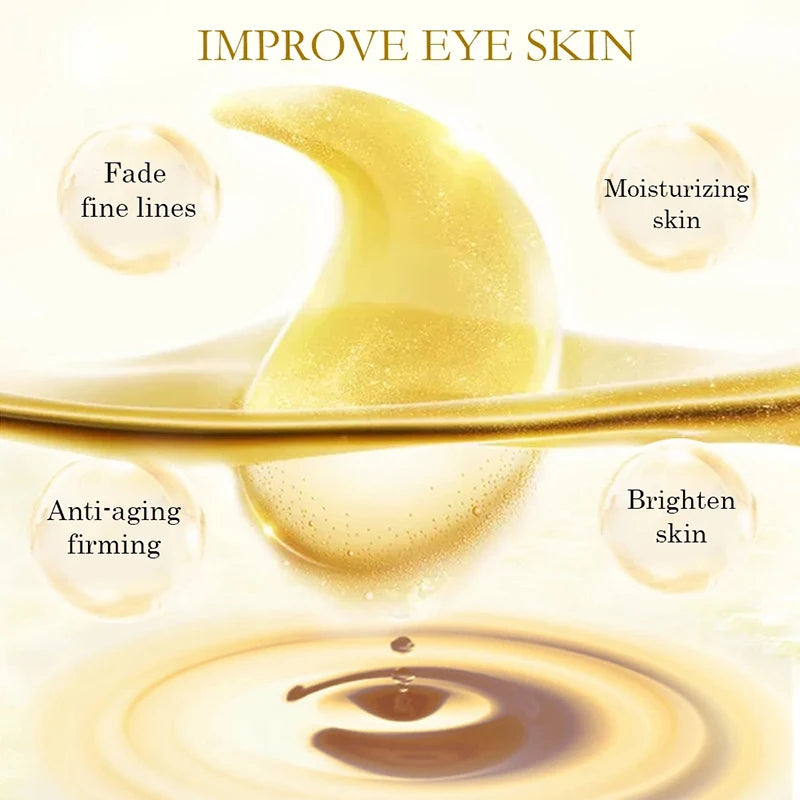 Golden Collagen Eye & Lip Mask Set