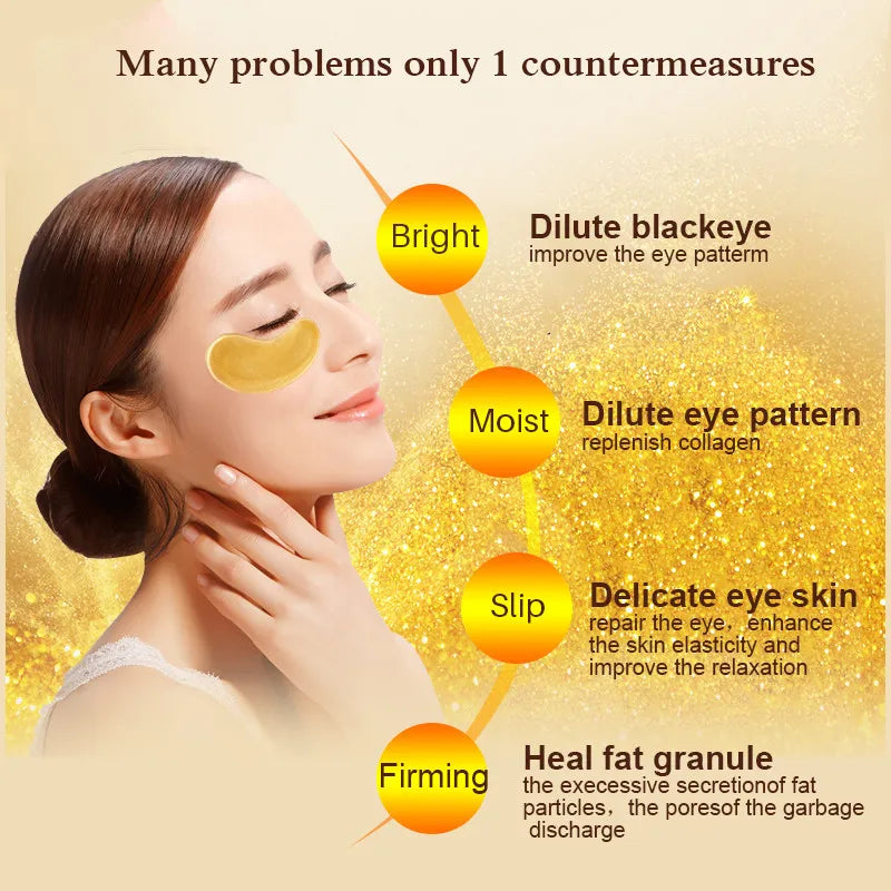 Golden Collagen Eye & Lip Mask Set